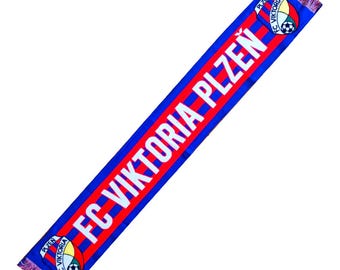 Scarf Viktoria Plzeň Plzen Czech republic calcio sciarpa scarves gift sa 100% ACRYLIC FAN jersey flag bandana