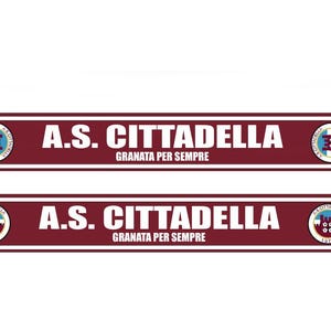 Scarf cittadella calcio italia italy football fan supporter 2 sides scarves gift 100% polyester FAN jersey flag bandana