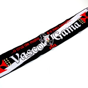 Scarf club vasdo da gama brazil calcio sciarpa scarves gift sa 100% ACRYLIC FAN jersey flag bandana