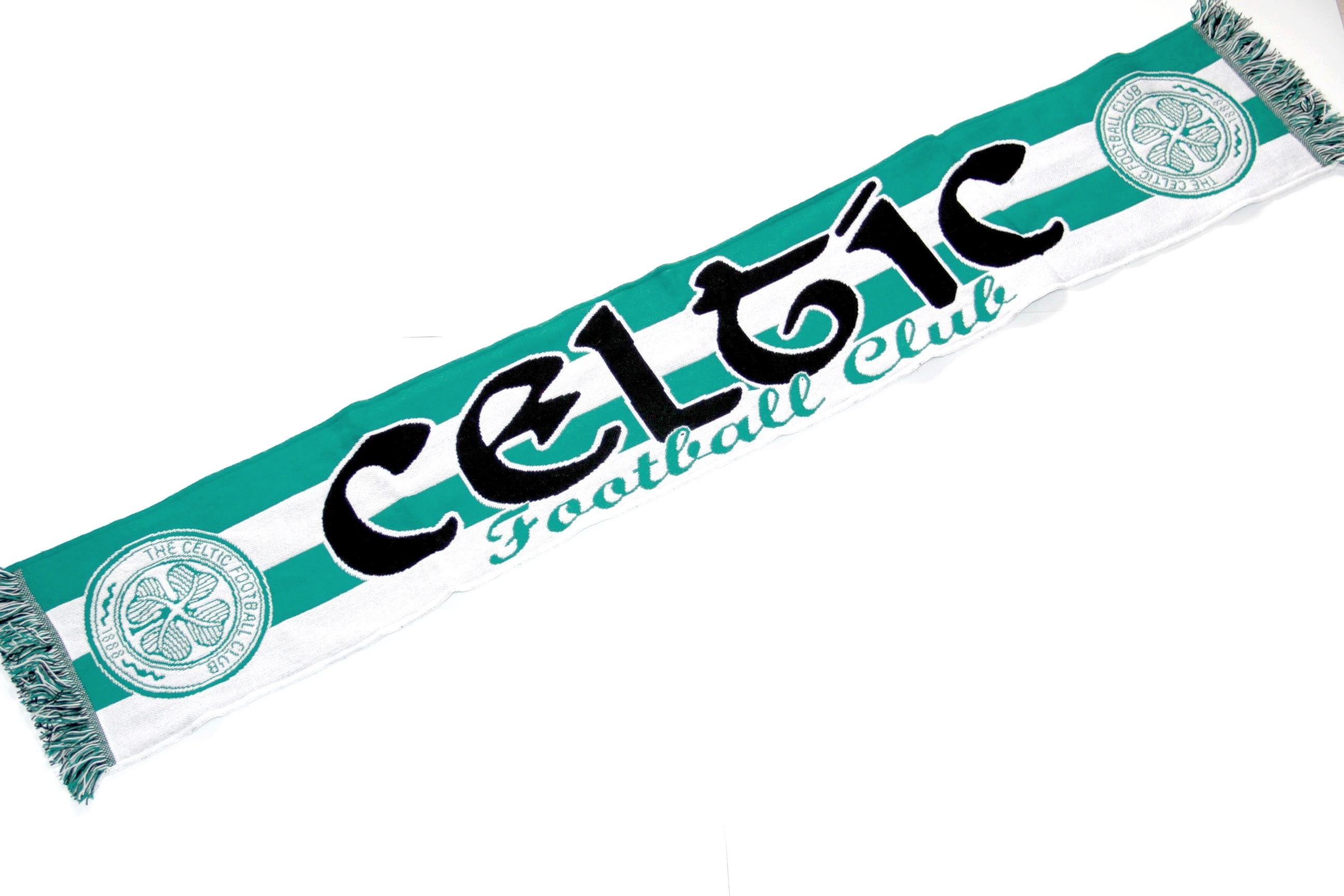 Écharpe Officielle Celtic FC - 100% Acrylique Jacquard, Dimensions 132 X 19 Cm - 11