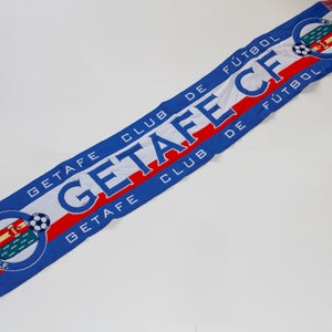 Schal Getafe CF Spanien Calcio Sciarpa Schals Geschenk SA 100 % ACRYL FAN Trikot Flagge Bandana