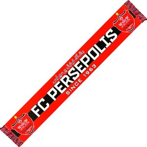 Schal Persepolis Fußballverein Calcio Sciarpa Schals Geschenk SA 100 % ACRYL FAN Trikot Flagge Bandana