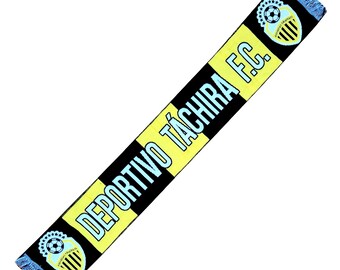 Scarf deportivo tachira fc venezuela calcio sciarpa scarves gift sa 100% ACRYLIC FAN jersey flag bandana