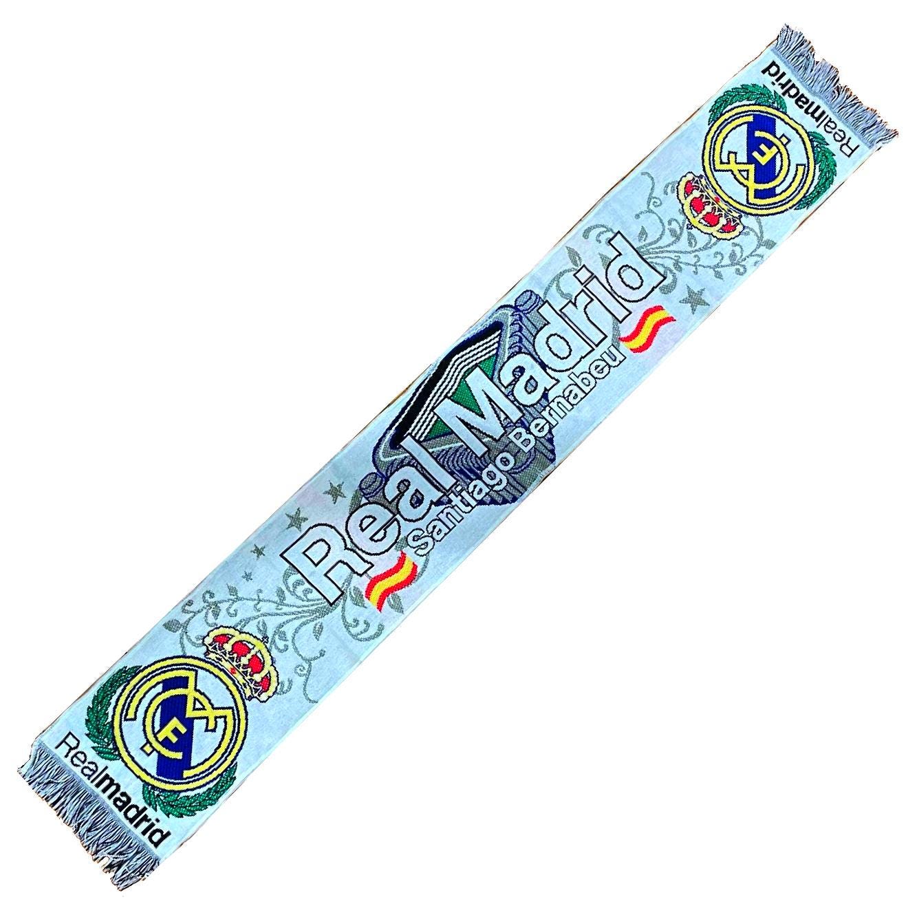 【vintage Real Madrid football scarf】 Vintage Football Scarf from Real Madrid The Team of the