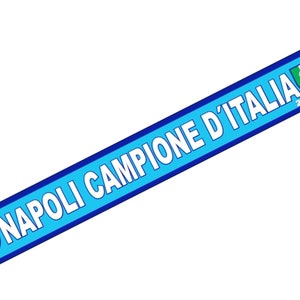 Scarf S S C Napoli calcio champion 2023 campione italia sciarpa scarves gift sa 100% ACRYLIC FAN jersey flag bandana
