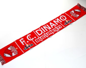 Scarf dinamo bucharest bucharest bucharest romania scarves champion 100% ACRYLIC FAN tshirt jersey flag