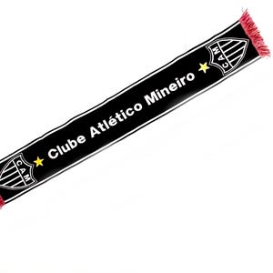 Scarf atletico mineiro Brazil calcio sciarpa scarves gift sa 100% ACRYLIC FAN jersey flag bandana