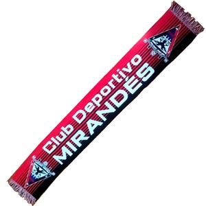 Schal Deportivo Mirandes FC Club Spanien Calcio Fußball Geschenk Fußball Geschenk