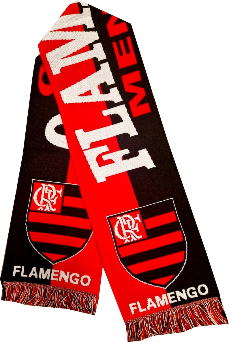 Scarf regattas flamengo mengao brazil football Club scarves latin america copa libertadores 100% ACRYLIC FAN tshirt jersey flag image 4