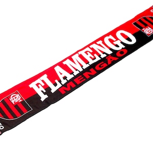 Scarf regattas flamengo mengao brazil football Club scarves latin america copa libertadores 100% ACRYLIC FAN tshirt jersey flag image 1