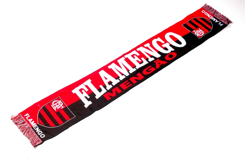 Scarf regattas flamengo mengao brazil football Club scarves latin america copa libertadores 100% ACRYLIC FAN tshirt jersey flag image 1