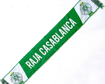 Scarf Raja club Athletic Casablanca calcio sciarpa scarves gift sa 100% ACRYLIC FAN jersey flag bandana