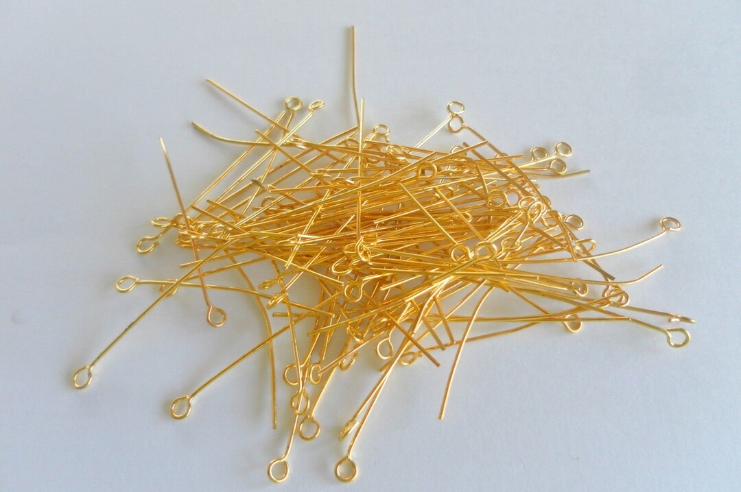 Jewellery Eye Pins Packs of 100 FREE SHIPPING Within Etsy UK