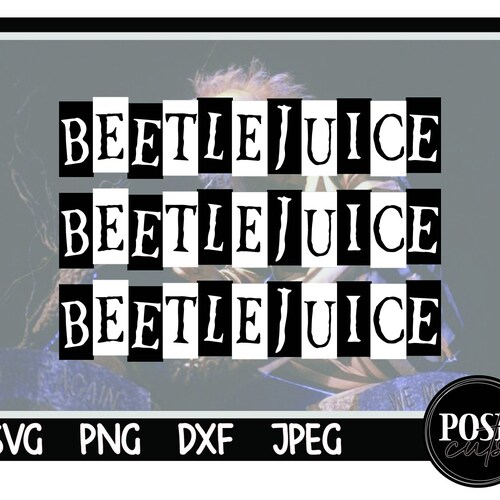 Beetlejuice Flyer Digital Download - Etsy