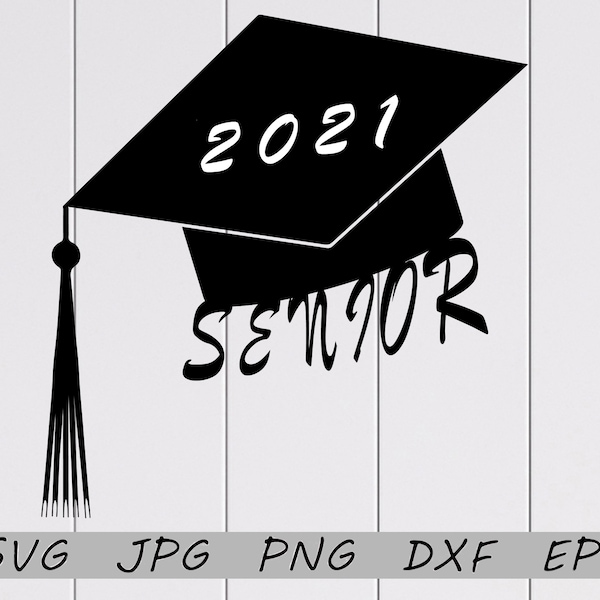 Senior 2021 Svg Etsy