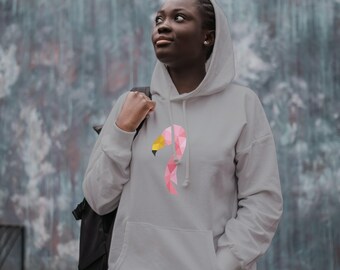 Pink Flamingo Hoodie - Etsy