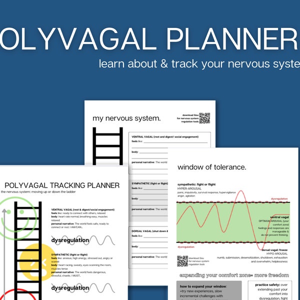 Polyvagal Theory Tracker - Etsy