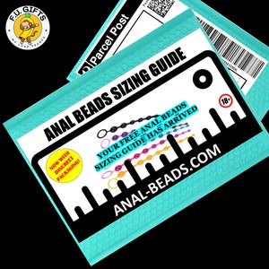 Anal Beads - Prank Mail Gift Gag - Funny, Christmas, Birthday,  Present - Sent directly to loved one/victim (100% anonymous)