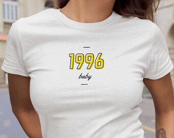 1996 Baby Statement Softstyle White Tee