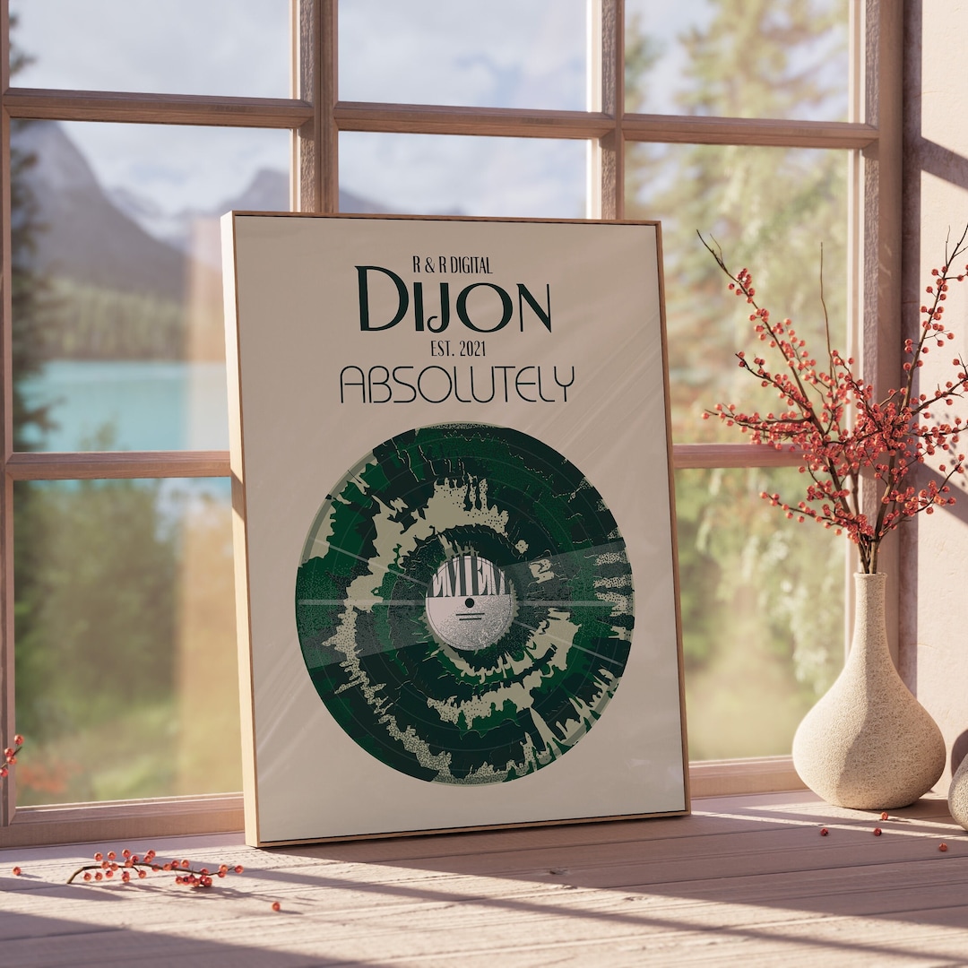 Dijon Absolutely Album Vinyl Poster Print Record Cover Wall Etsy