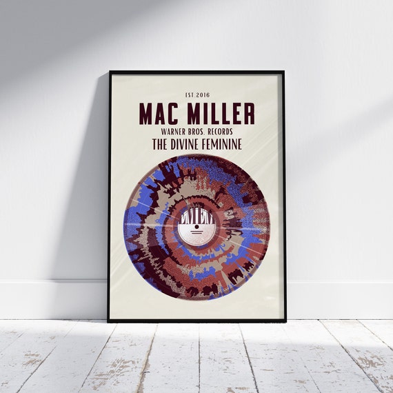Mac Miller the Divine Feminine Album Poster -
