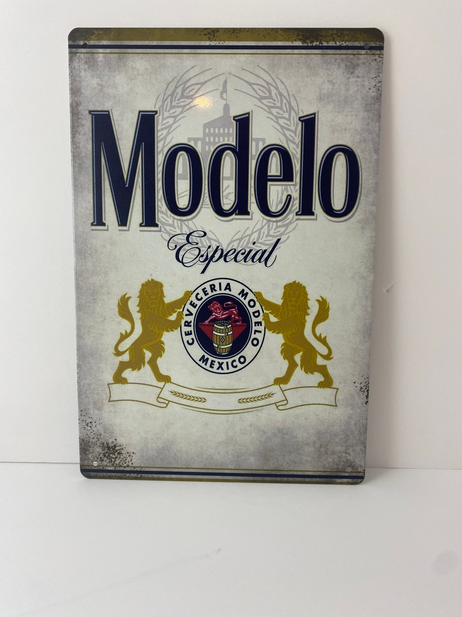 Modelo Beer Sign Modelo Sign Beer Decor Bar Decor 8x11 - Etsy UK