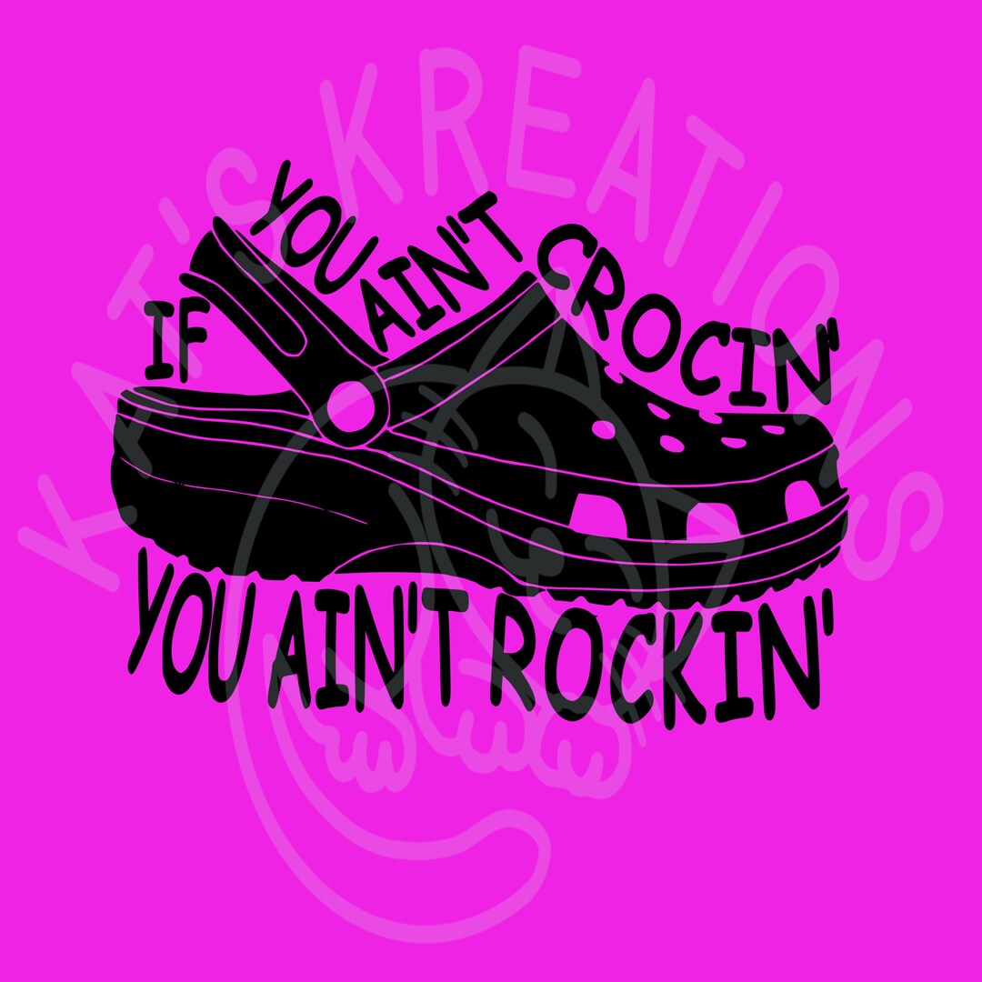 Crocs SVG, Funny Shoes Decal (digital File) - Etsy