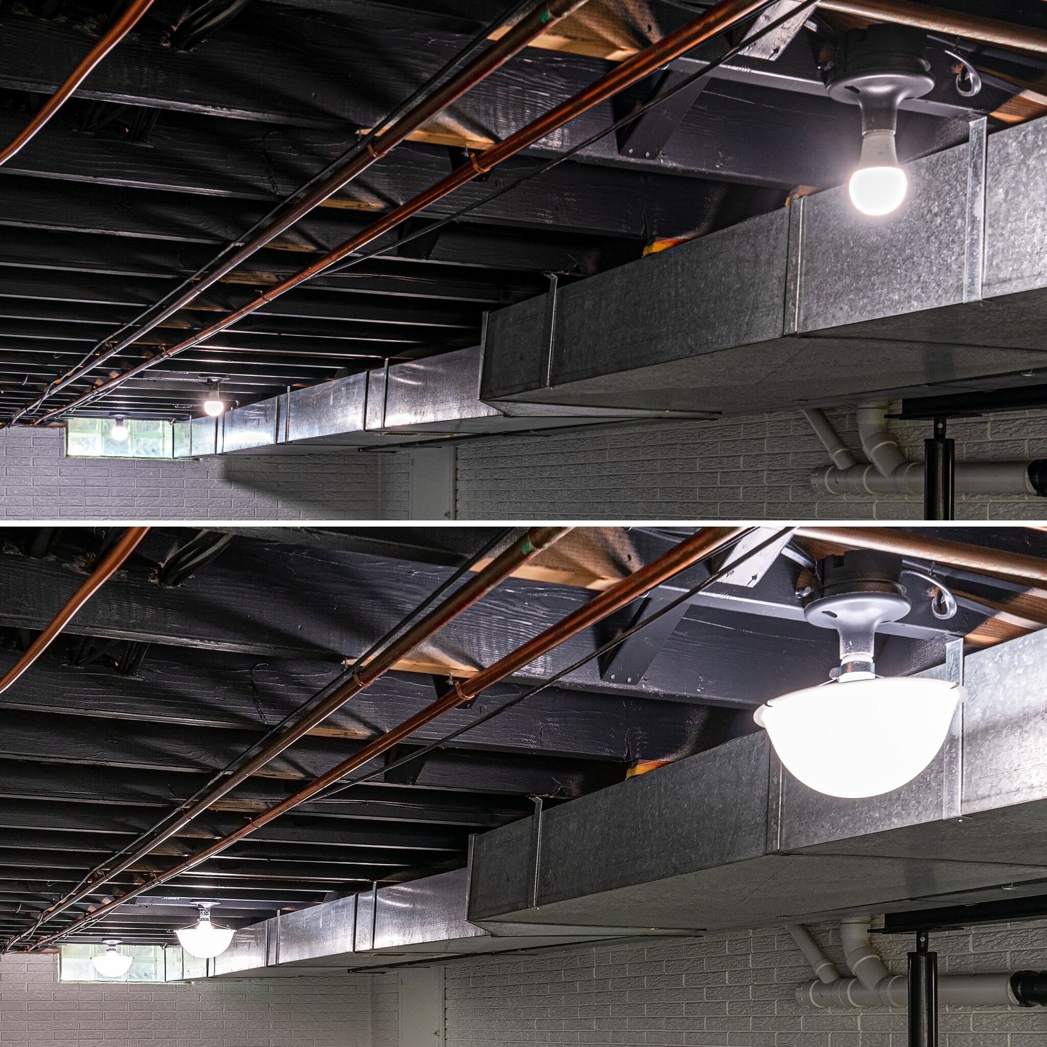 Ceiling Light Bulb Cover Clip On Light Bulb Shade Exposed Etsy UK