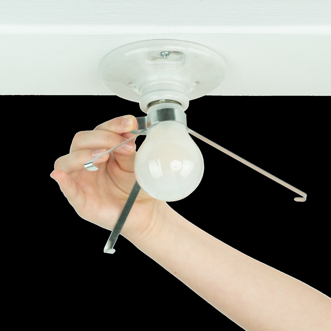 3 Pack Ceiling Light Bulb Cover Clip On Light Bulb Shade Etsy UK