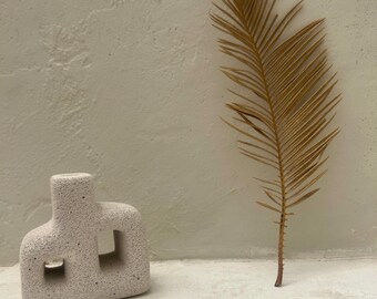 Jarrón escandinavo irregular blanco / Regalos de inauguración de la casa