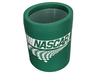 Nascar Rubber Hard Plastic inside Made In USA!!! Can Cooler Koozie Coozie