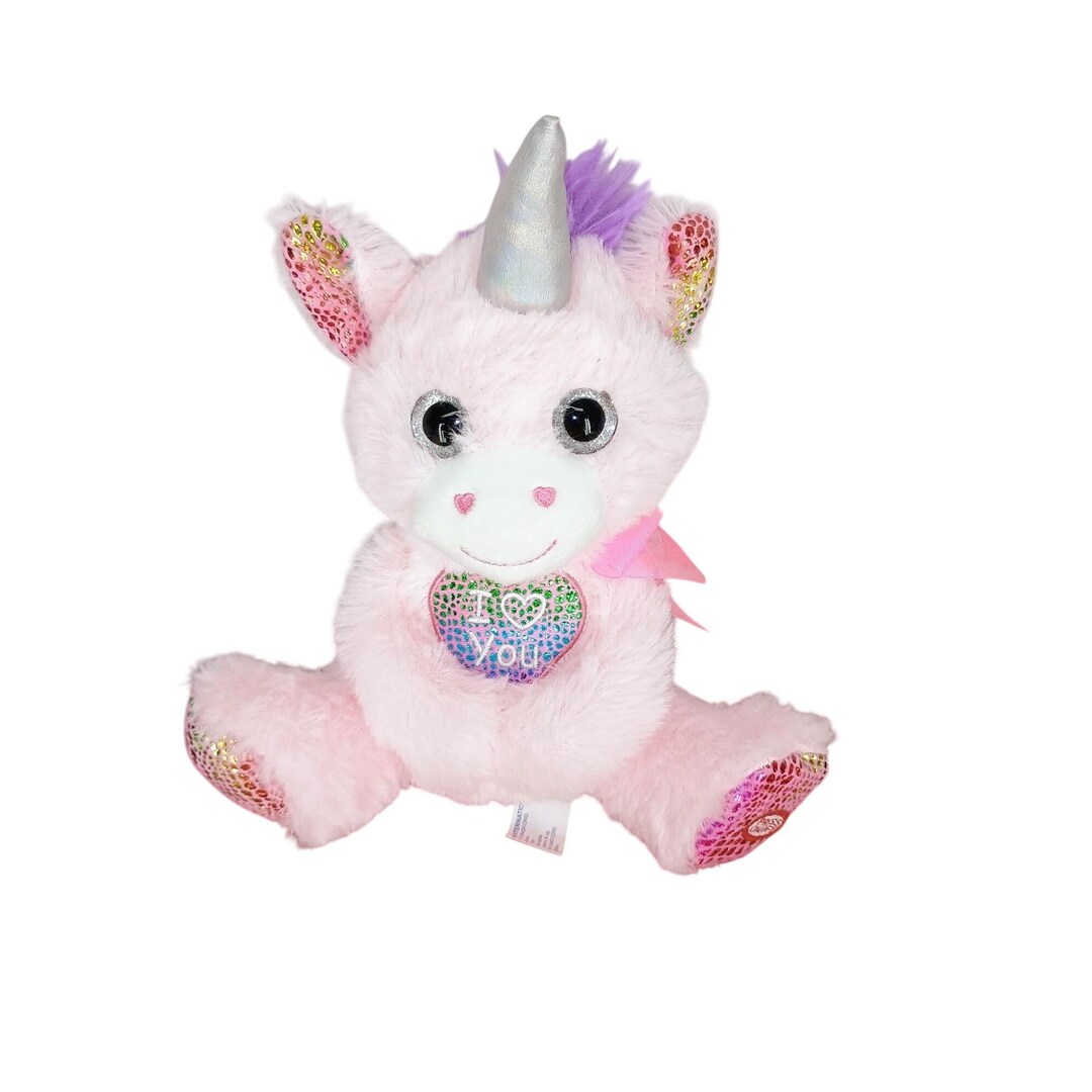 Hugfun Musical Light up Plush 7.5” Unicorn Sings