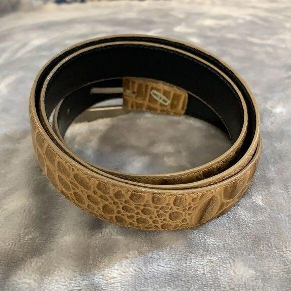 Florenzi Genuine Leather Snake Print Size 34‎ Belt Genuine Snake Pattern Leather Suit Belt For Men, Oraz Model main image 4