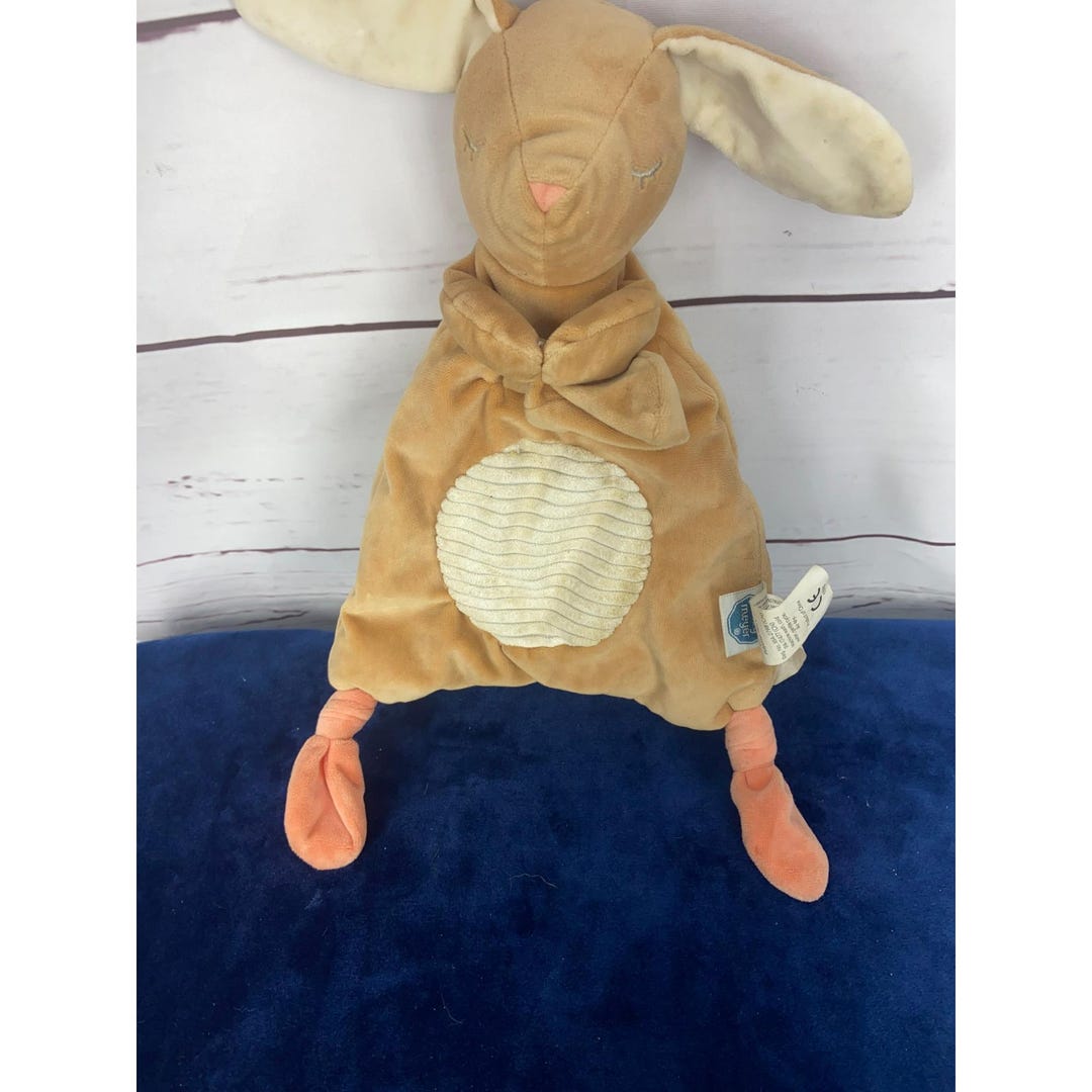 Leika Mary Meyer Corp Plush Rabbit Bunny Brown Soft Baby