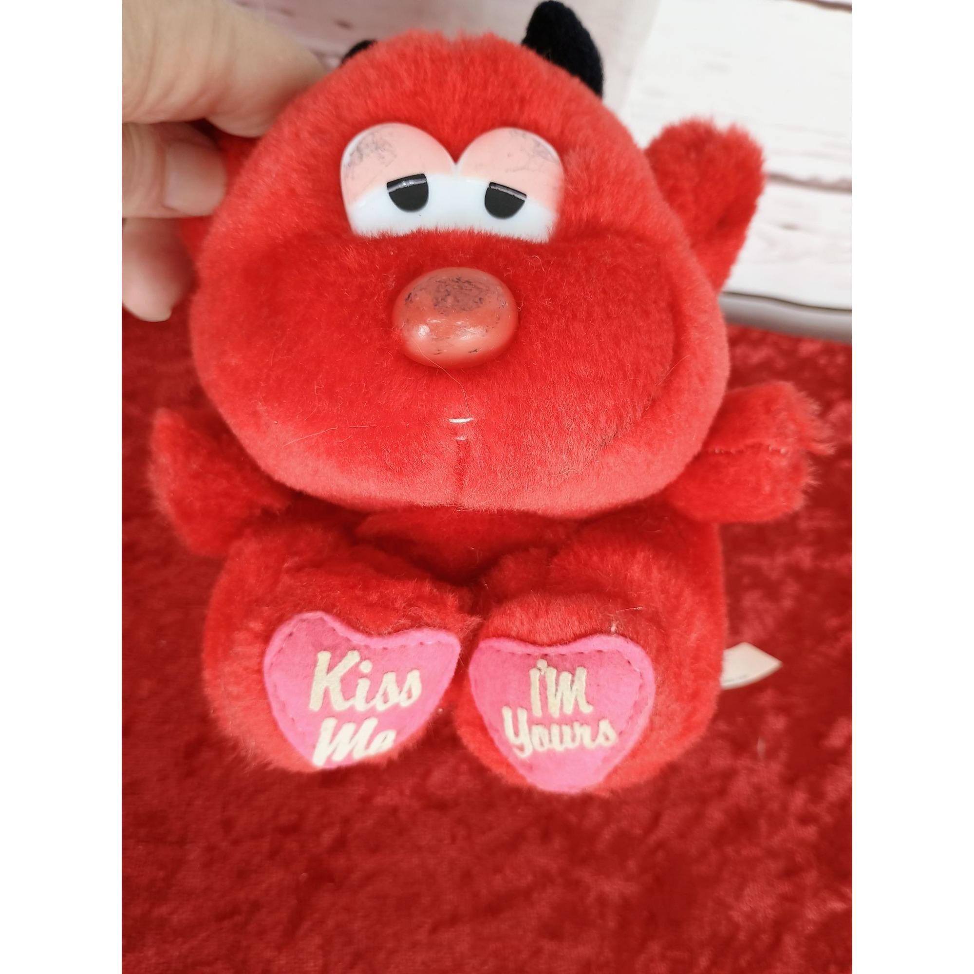 MTY International Red Plush Devil Toy With 