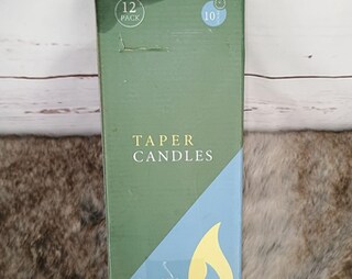Set Da 12 Candele Coniche Verdi, 25 Cm, Antigoccia E Senza Fumo, Lunga Durata 7-8 Ore, Per Matrimoni, Halloween E Natale