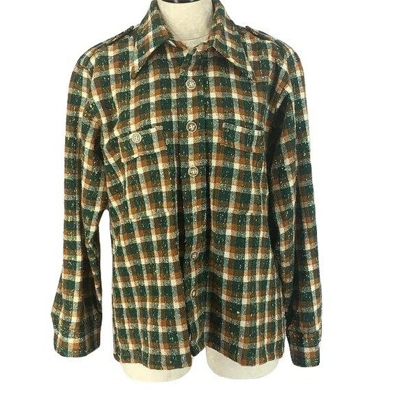 Montgomery Ward put together  Green Plaid Tweed la