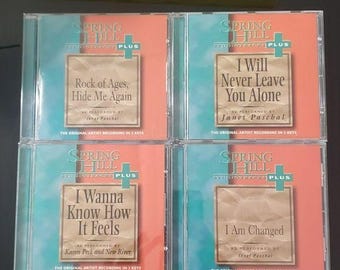 Spring Hill Studiotracks Plus CDs Lotto di 4 tracce originali dell'artista in 3 tonalità