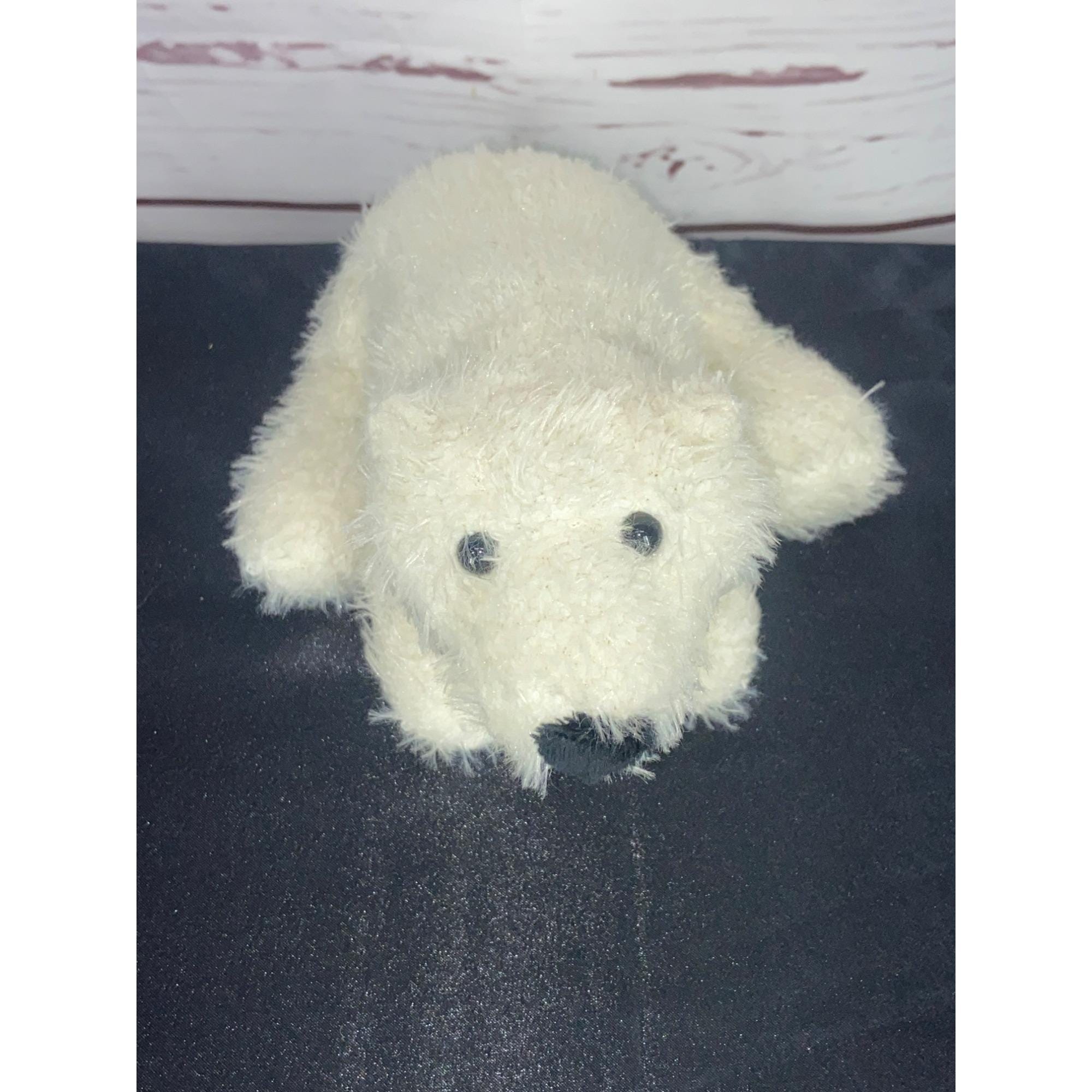 Webkinz Soft Fluffy Polar Bear Plush Toy Embroidered Logo