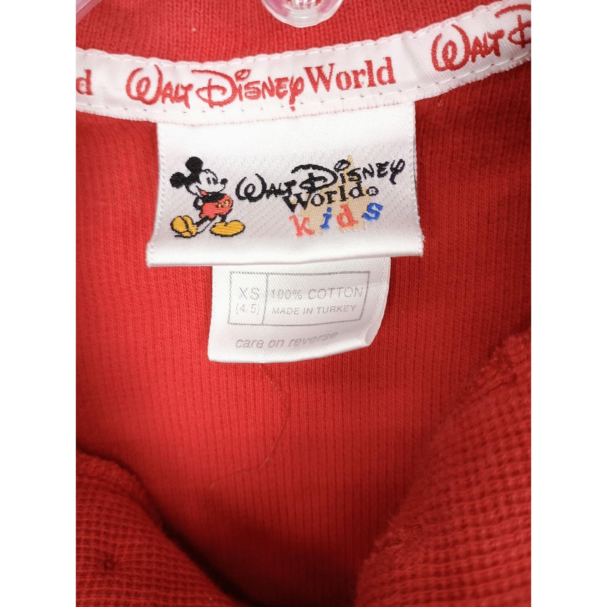 Vintage 90s Mickey & Co. Red Polo Shirt, Disney Kids (size XS) - Etsy