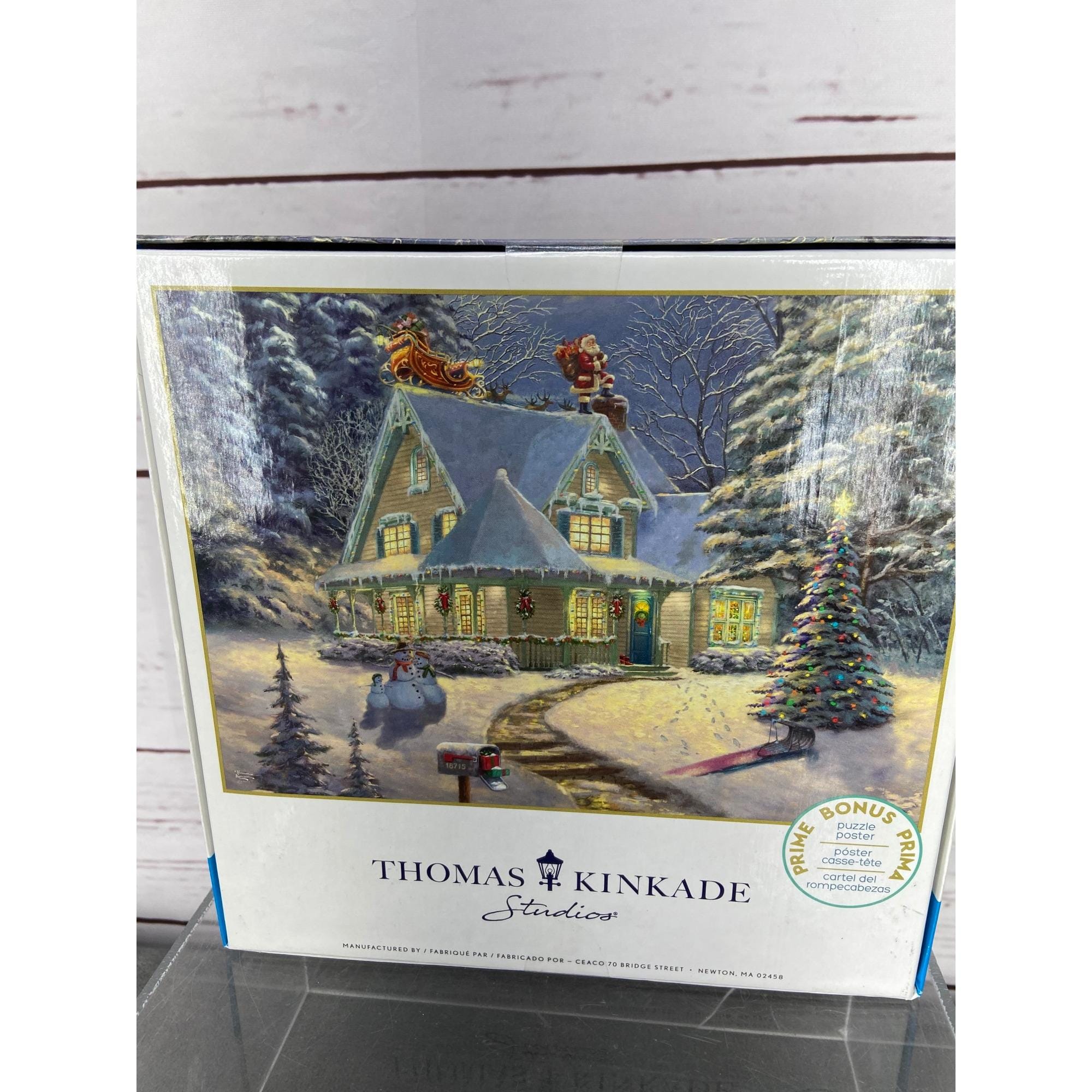 Thomas Kincaide Midnight Delivery 1000 Piece Jigsaw Puzzle - Etsy