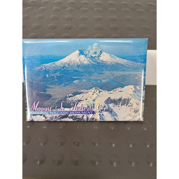 Calamita Da Frigorifero In Legno 3D, Parco Nazionale Yosemite USA, Intagliata A Mano, 8x8 Cm Circa, Souvenir Da Viaggio, Regalo Originale - 2