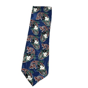 Disney Mickey Unlimited Balancine Tie Works Paisley Mickey Mouse Tie Necktie