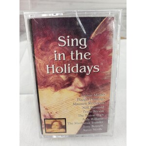 Sing In The Holidays Cassette Tape Featuring Johnny Mathis Neil Diamond & More