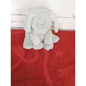Barefoot Dreams Plyschkanin Gosedjur Grå Mjukisdjur 15" För Barn Polyester bild 1