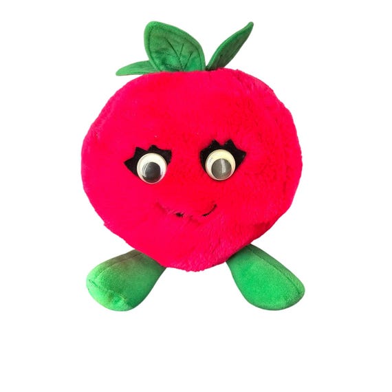 Vintage 1984 Del Monte Reddit Tomato Country Yumkin Plush Stuffed