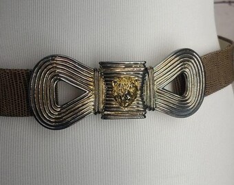 Mimi Di N Vintage Infinity Lion‎ Belt bow decoration closure1986 Mimi Di N Vintage Infinity Lion Belt Bow Decoration  main image 2