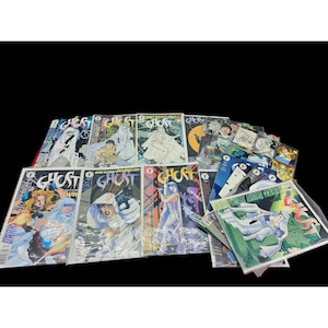 Ghost Comics 1995-1996  Mixed Lot of Trading Cards and Comics
