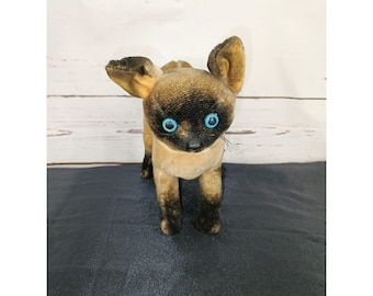 Vintage Yomiko Classics Siamese Cat Plush 14