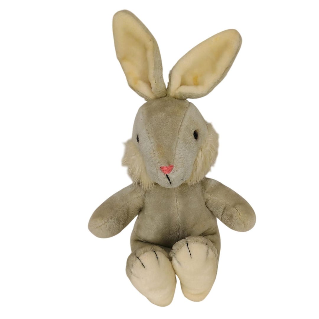 Vintage 1982 Wallace Berrie & Co. Plush Bunny Rabbit Stuffed